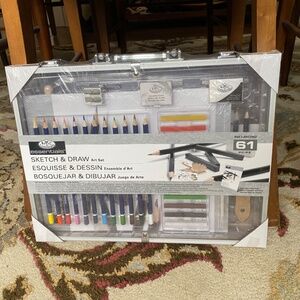 Royal & Langnickel Sketch & Draw Art Set - 61pc